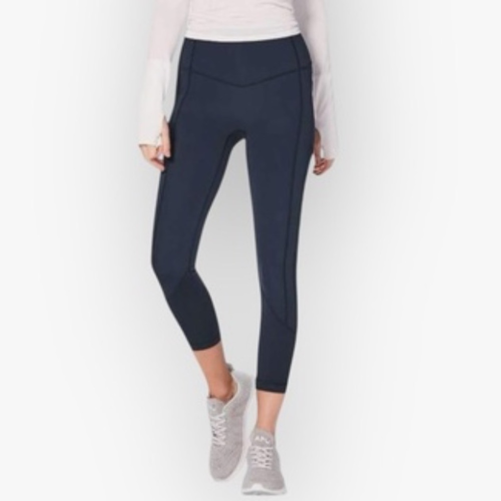 Lululemon All the Right Places High-Waisted Navy Blue Women's Leggings